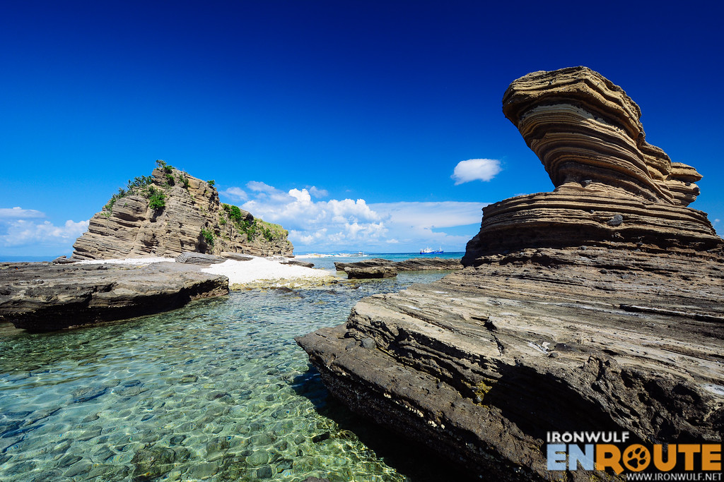 Exotic rock formations at Animasola Island