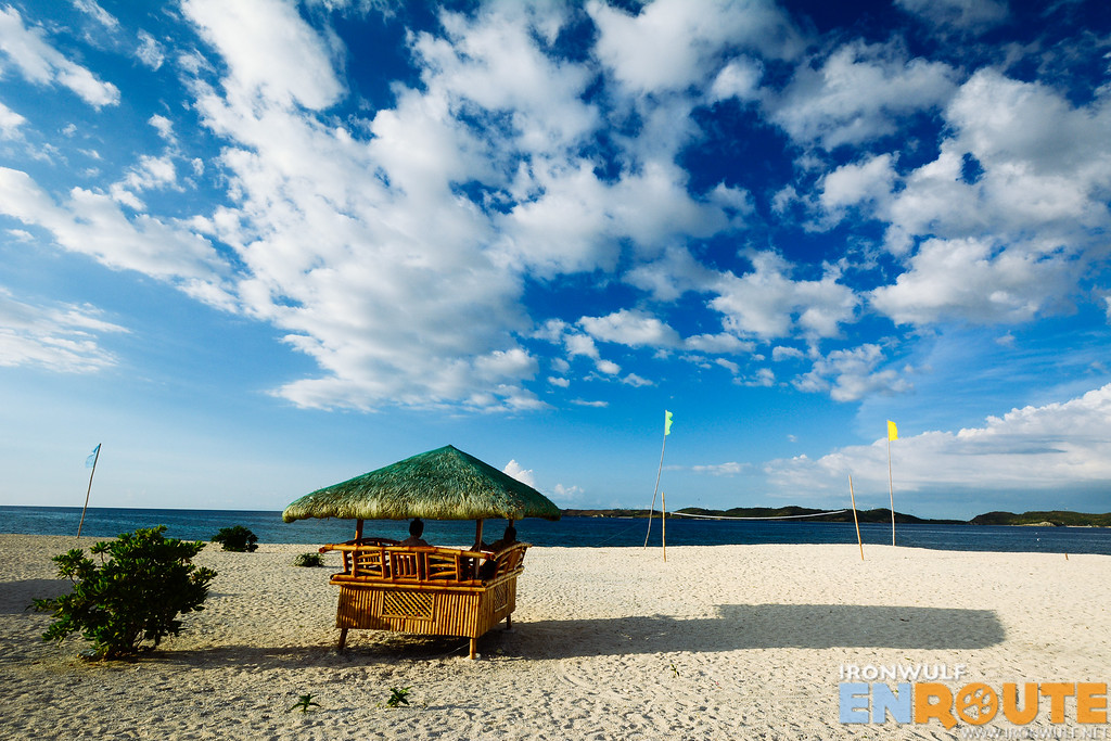 An open cottage at Sombrero Island in Masbate