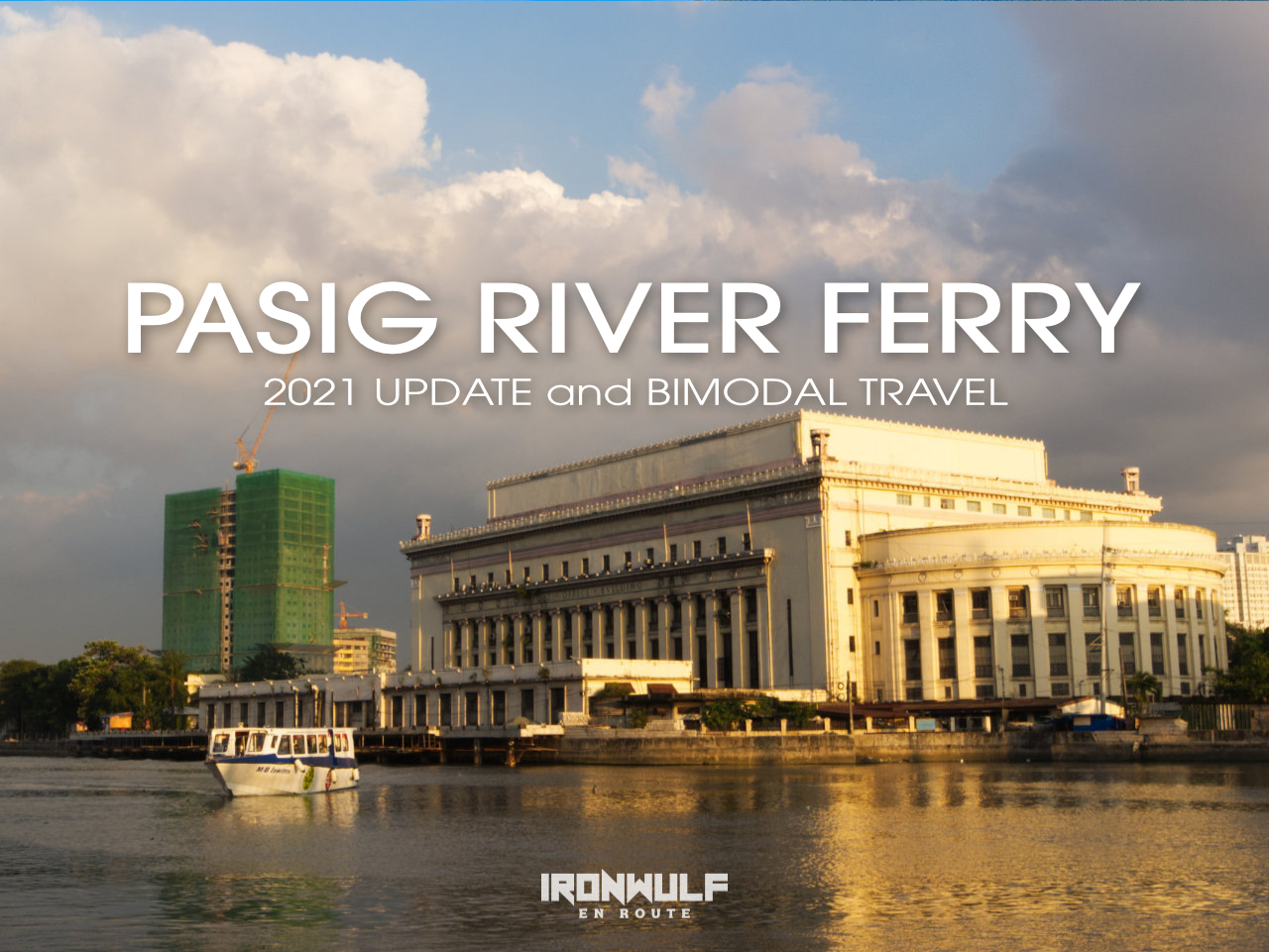 Pasig River Ferry at Escolta