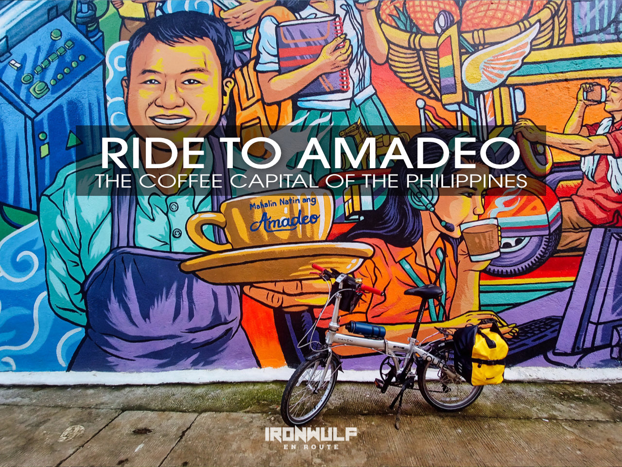 Amadeo Coffee Culture and Heritage Mural
