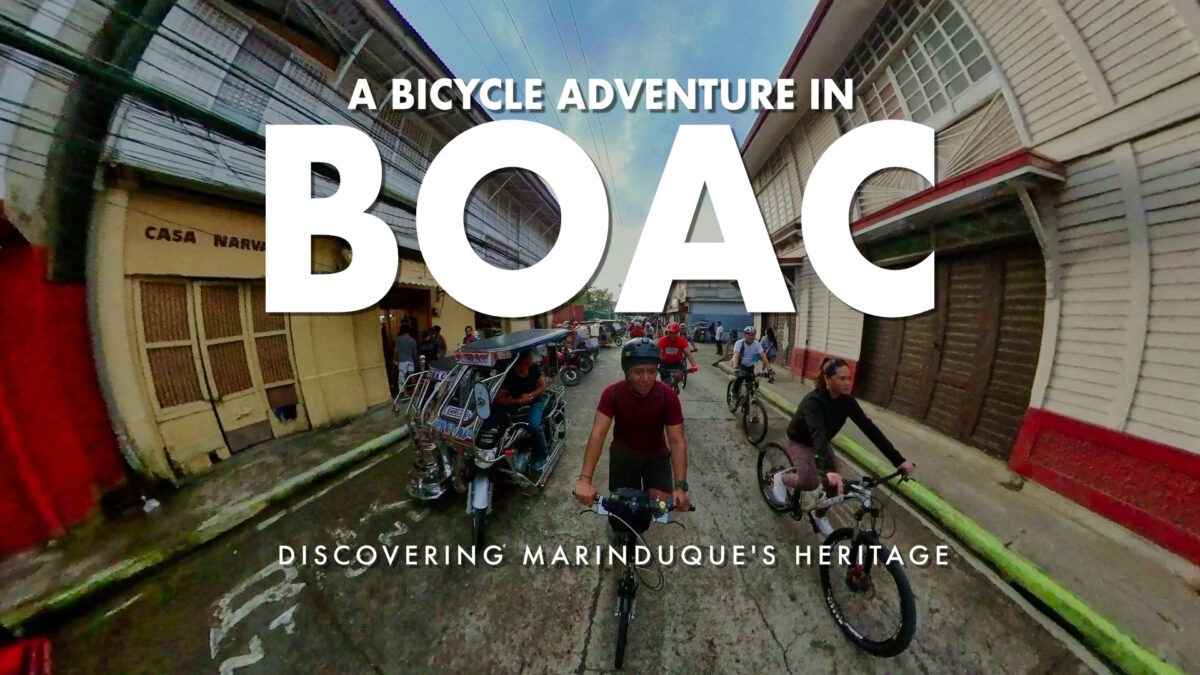 A Bicycle Adventure in Boac