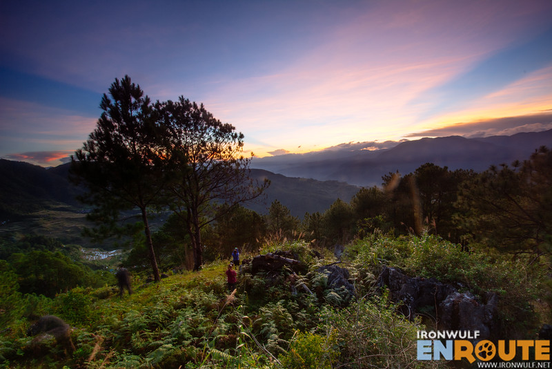 Sunrise at Mt Fato Maligcong